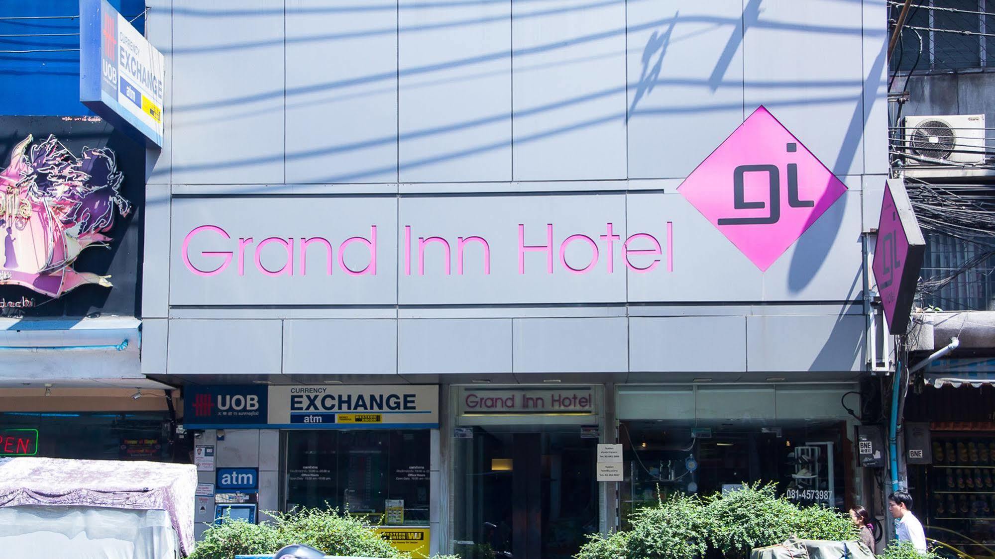 Grand Inn Hotel Bangkok Exterior foto